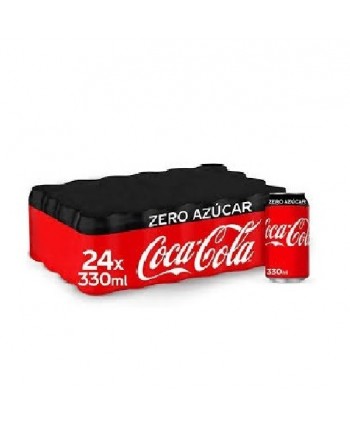 Coca Cola Zero% Lata 33Cl..24U