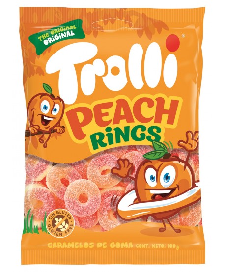 Trolli Peach Rings 100G.....1U
