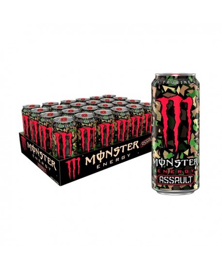 Monster Rojo Assault 50Cl..24U