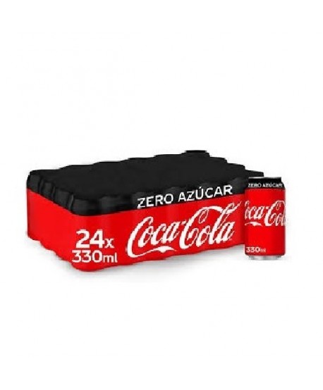 Coca Cola Zero% Lata 33Cl..24U