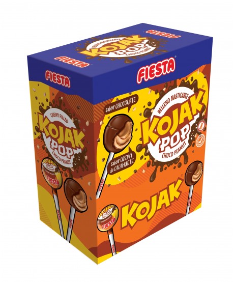 Kojak Pop Choc.Peanut 15G.100U