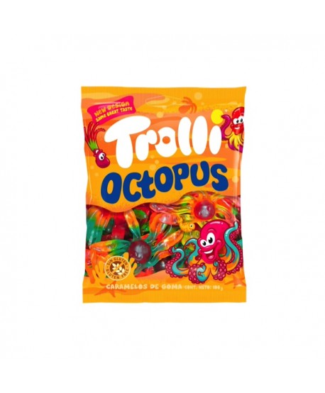 Trolli Octopus Brillo 100G..1U