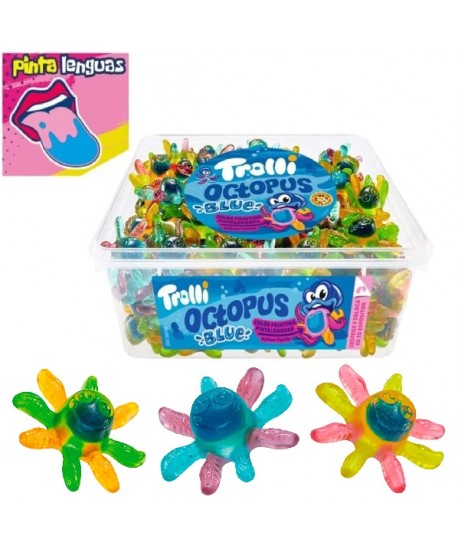 Trolli Octopus Blue Tarro.120U