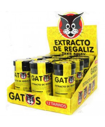 Extrc.Regaliz Gato  Bote .180G