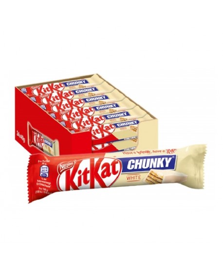 Kit Kat Chunky White......24 U