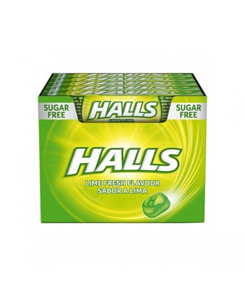 Halls  Vita C Lima 20 U